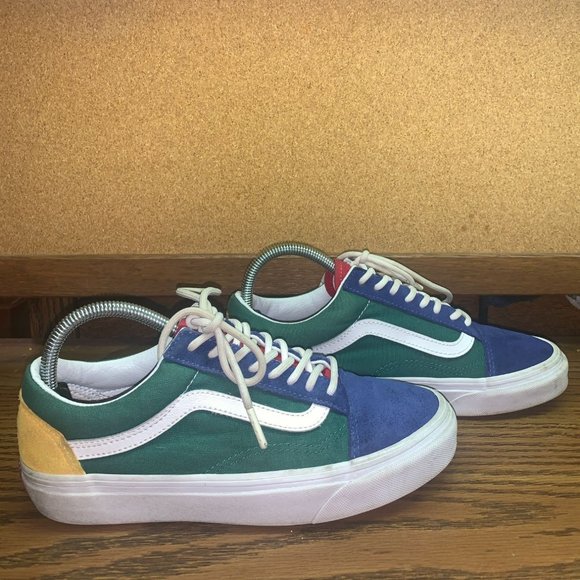 Vans Shoes - Vans Old Skool "Yacht Club" Men 6.5 US Blue Red Yellow Green White VN0A38G1R1Q